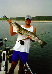 Big bass roam island waters