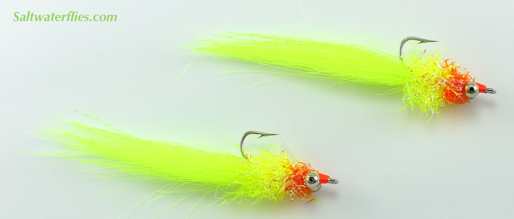 Flash Minnow Chartreuse Pearl & Orange