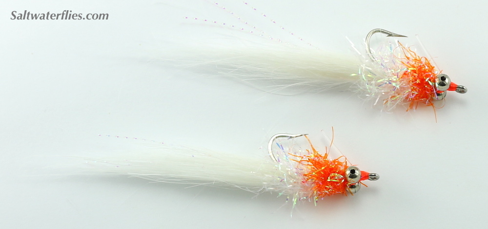 Flash Minnow White Pearl & Orange