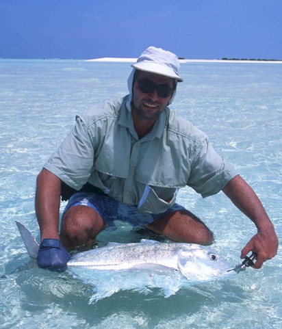 Raffaele Mascaro in the Maldive Islands.