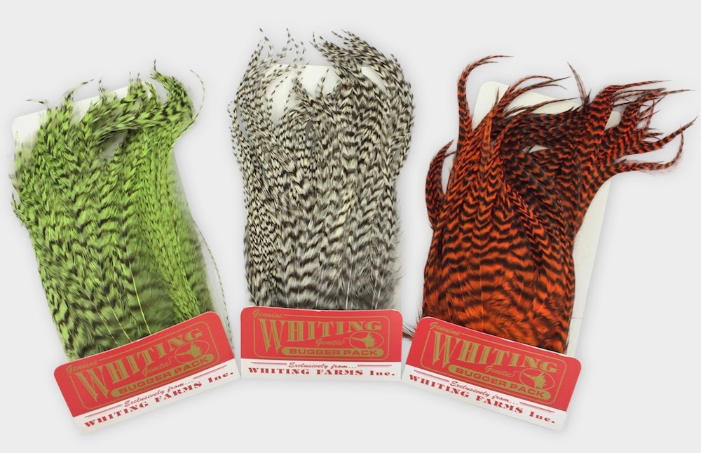 Pearl Cactus Hackle Large and X-Large Hareline Dubbing Game Changer Filler Flash