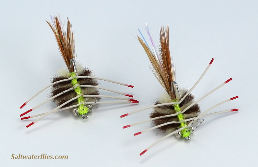 Wapsi Sparkle Merkin Crab Yarn For Fly Tying - 15 Feet, 20 Colors, Same As Aunt Lydia