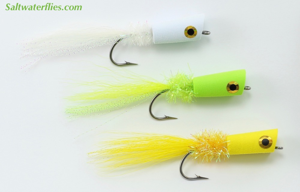 Lefty's Popping Bug Saltwater Fly - Saltwater Popper Fly 