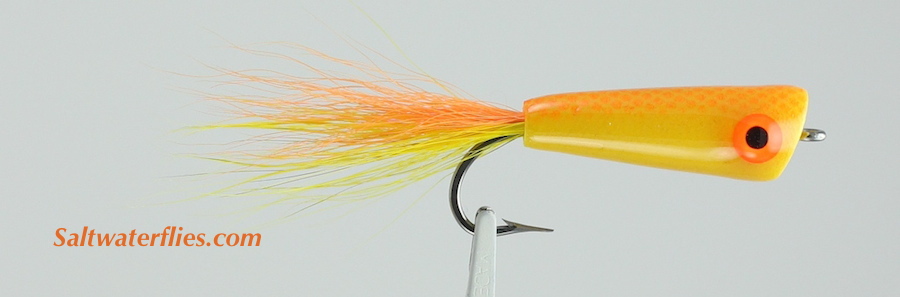 Pencil Popper Saltwater Fly - Saltwater Popper Fly 