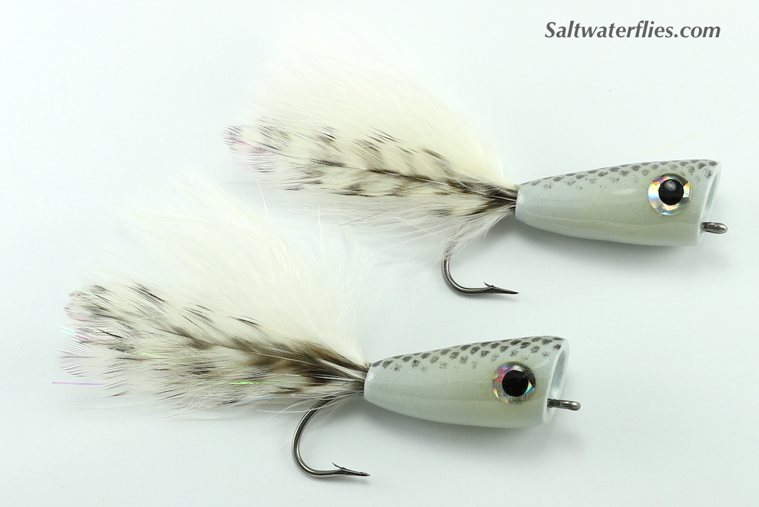 Saltwater Popper Fly - Inshore Popper - Rattling Popper 